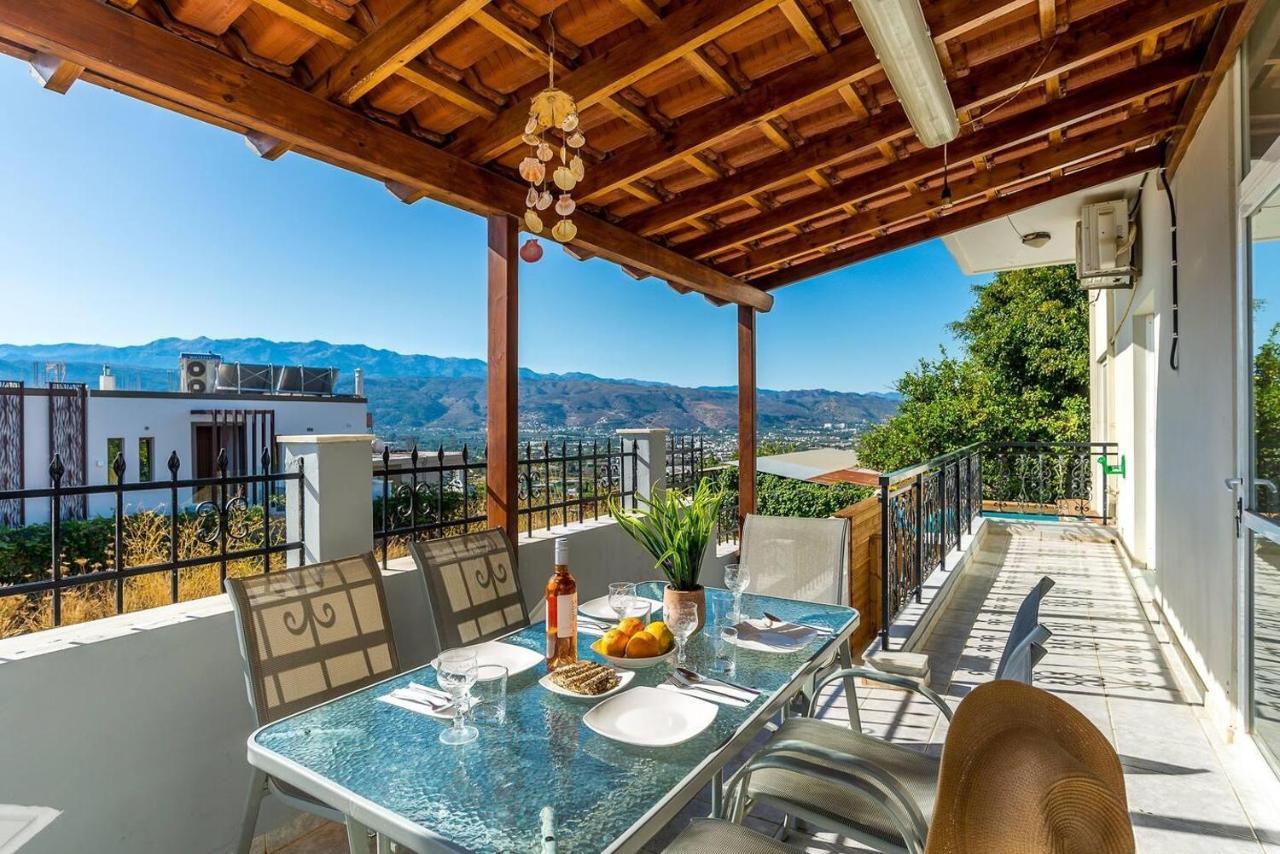 Superior Apartment - Overlooking Chania-With Pool Khania Eksteriør bilde